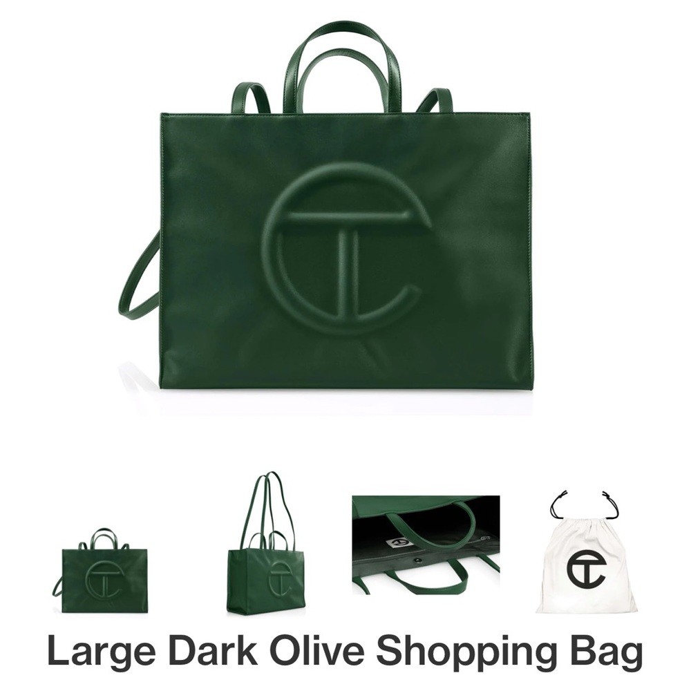 Telfar Large Dark Olive Shopping Bag [SOLD OUT]